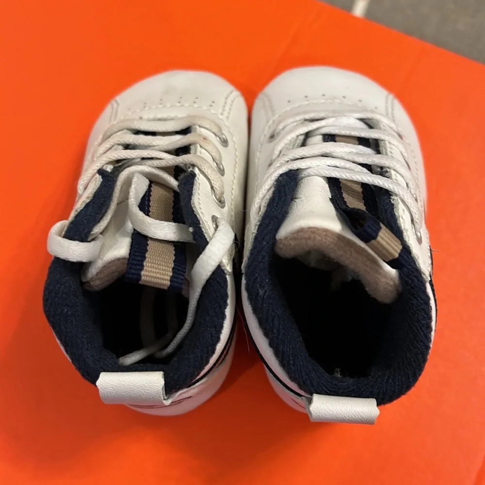 Los Angeles Rams NFL Reebok Infant Baby Crib Shoes Size 1 soft bottoms Sneakers